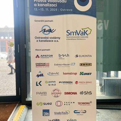 Konference Provoz vodovodů a kanalizací 12.11. - 13.11.2025 Ostrava